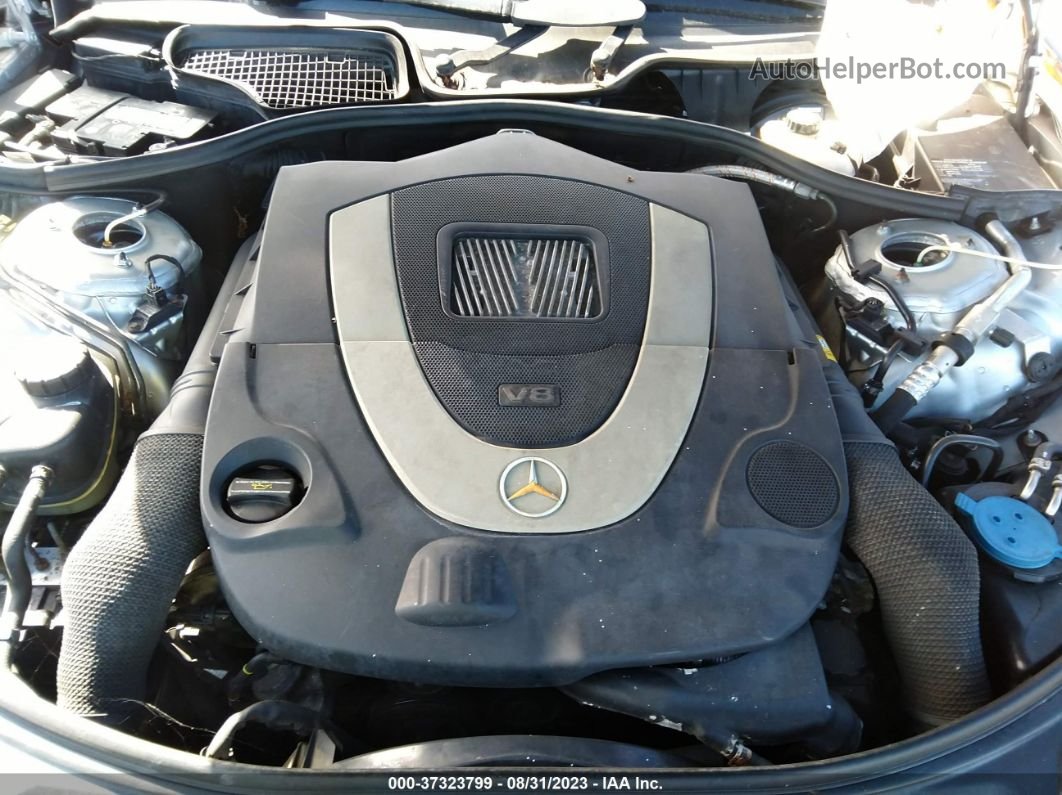 2008 Mercedes-benz S-class 5.5l V8 Silver vin: WDDNG86X98A192440