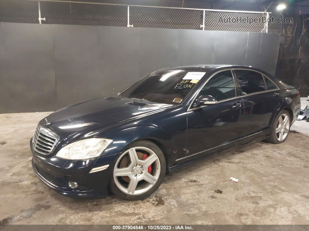 2008 Mercedes-benz S-class 5.5l V8 Black vin: WDDNG86X98A236906