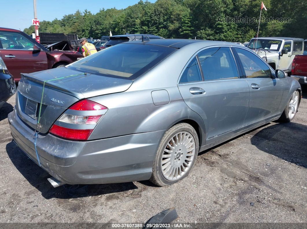 2008 Mercedes-benz S-class 5.5l V8 Gray vin: WDDNG86XX8A168423