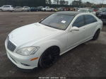 2008 Mercedes-benz S 550 4matic Белый vin: WDDNG86XX8A208466