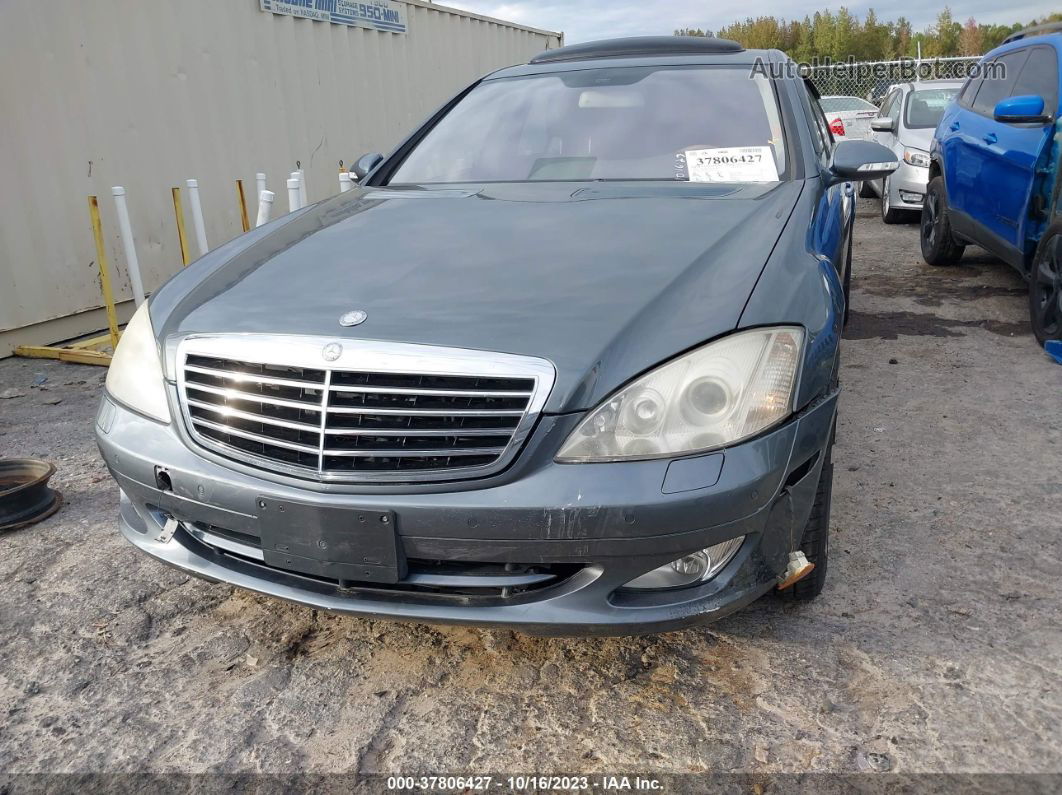 2008 Mercedes-benz S 550 4matic Gray vin: WDDNG86XX8A221394