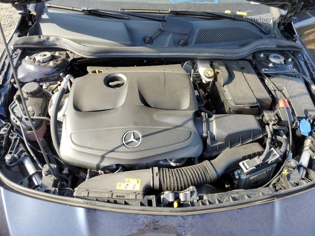 2019 Mercedes-benz Cla 250 Синий vin: WDDSJ4EB0KN712057