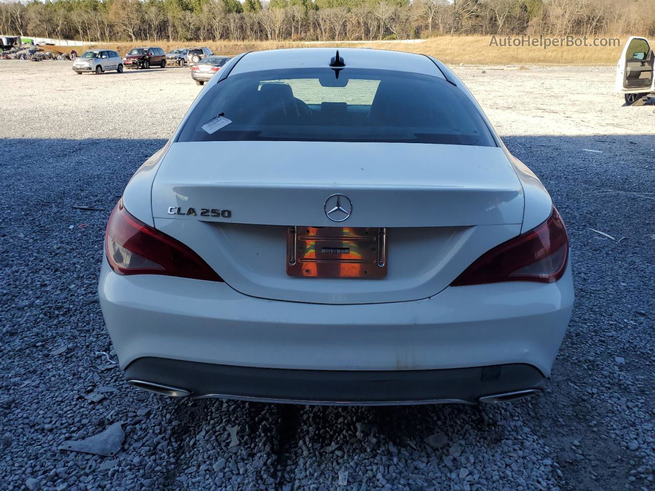 2019 Mercedes-benz Cla 250 White vin: WDDSJ4EB0KN713354