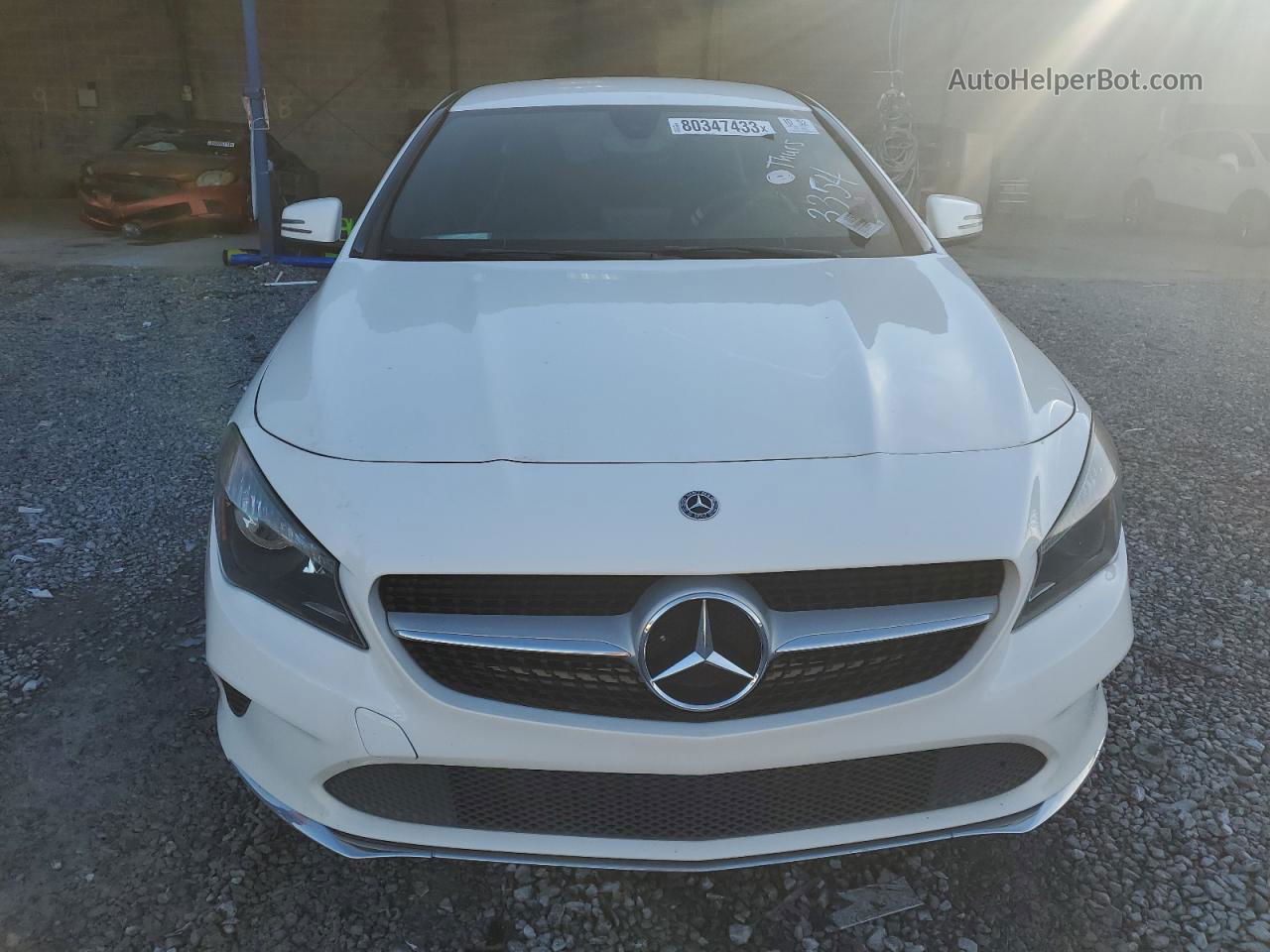 2019 Mercedes-benz Cla 250 White vin: WDDSJ4EB0KN713354