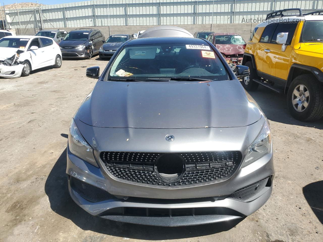 2019 Mercedes-benz Cla 250 Gray vin: WDDSJ4EB0KN751229