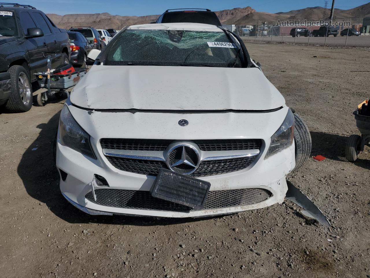 2019 Mercedes-benz Cla 250 White vin: WDDSJ4EB2KN757579