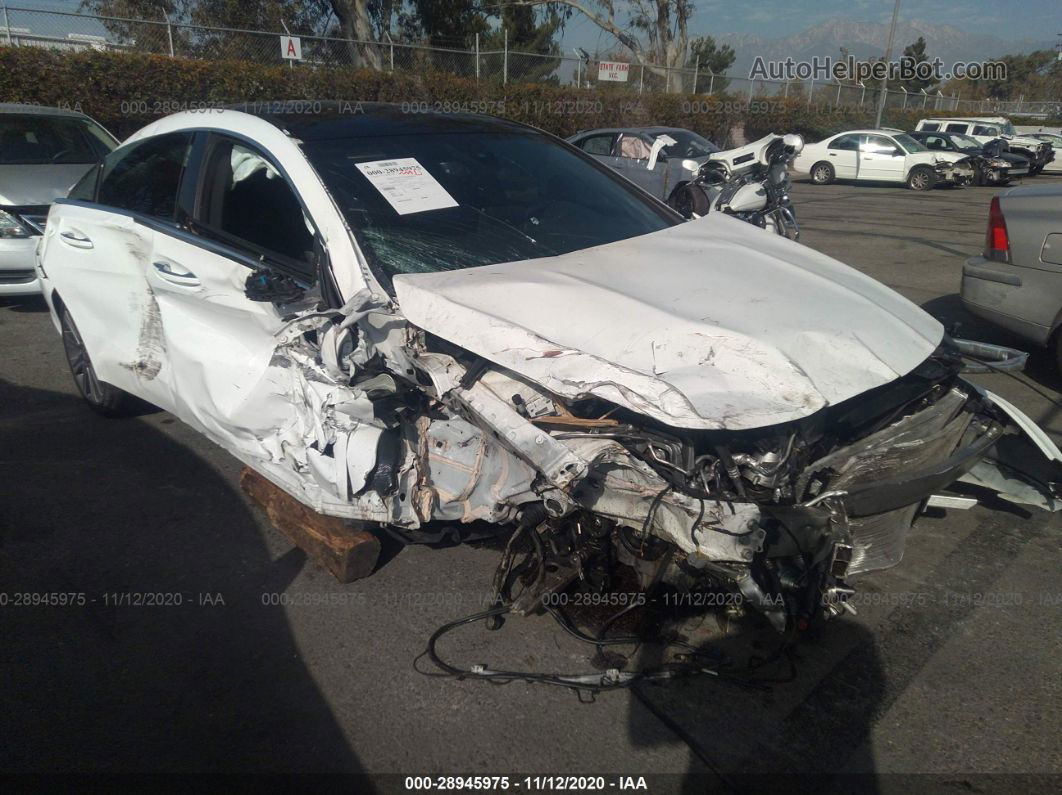 2019 Mercedes-benz Cla Cla 250 White vin: WDDSJ4EB3KN721593