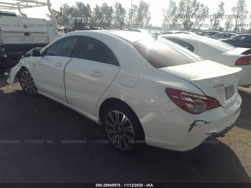 2019 Mercedes-benz Cla Cla 250 White vin: WDDSJ4EB3KN721593