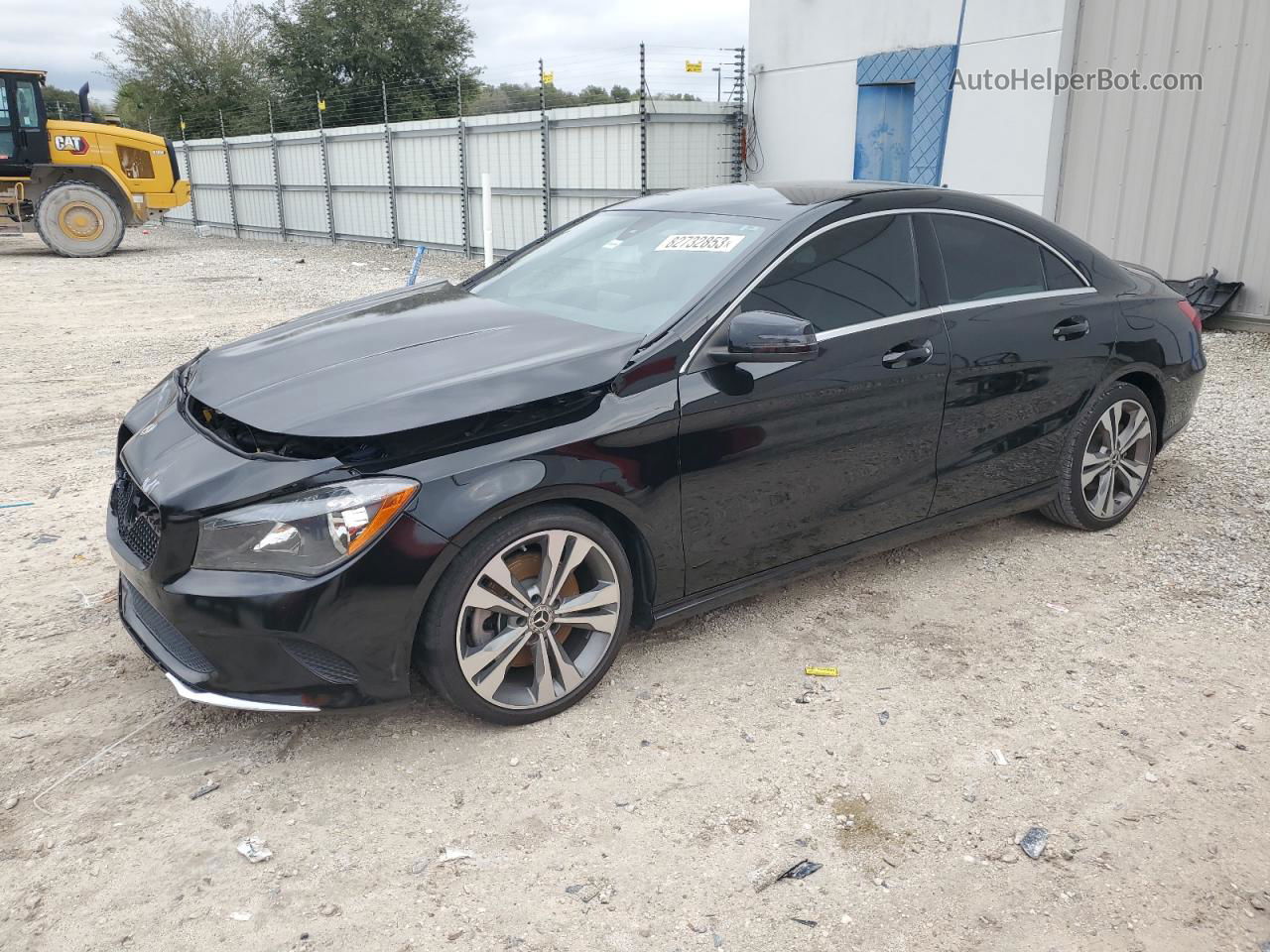 2019 Mercedes-benz Cla 250 Черный vin: WDDSJ4EB3KN724722