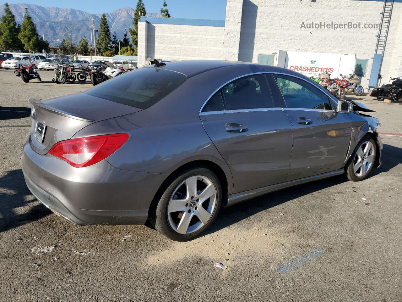 2019 Mercedes-benz Cla 250 Gray vin: WDDSJ4EB3KN739897