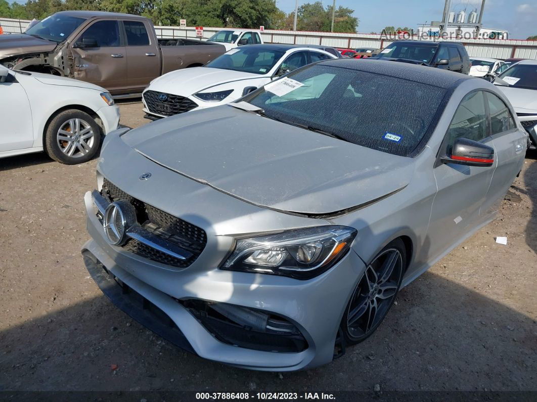 2019 Mercedes-benz Cla 250 Silver vin: WDDSJ4EB3KN742136