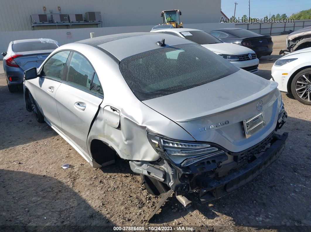 2019 Mercedes-benz Cla 250 Silver vin: WDDSJ4EB3KN742136