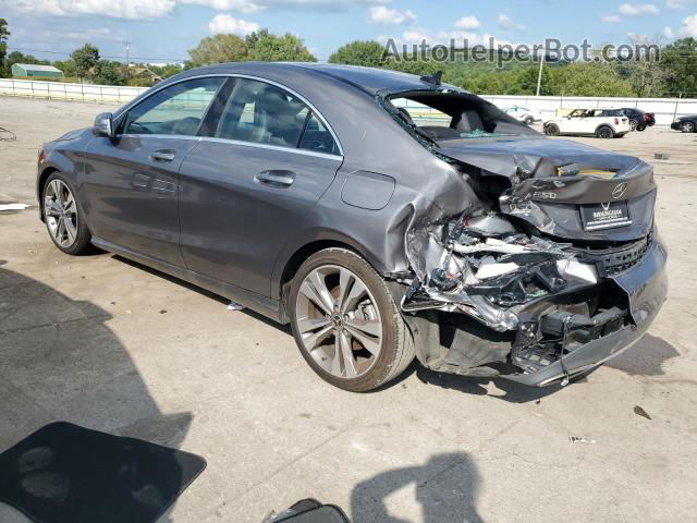 2019 Mercedes-benz Cla 250 Gray vin: WDDSJ4EB3KN762791