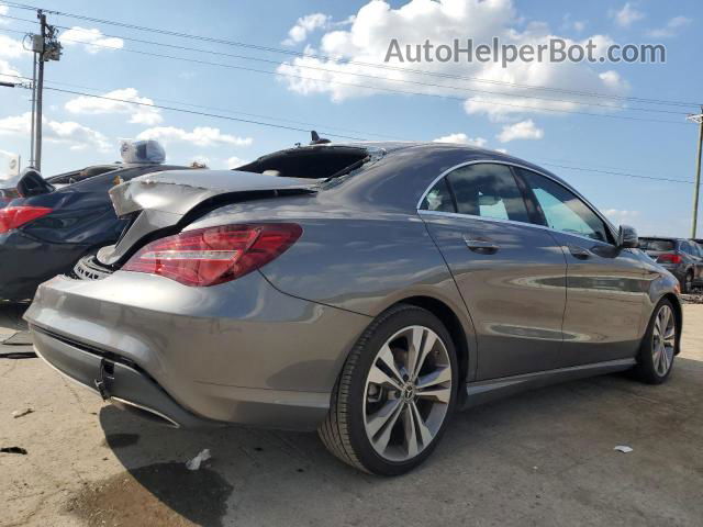 2019 Mercedes-benz Cla 250 Gray vin: WDDSJ4EB3KN762791