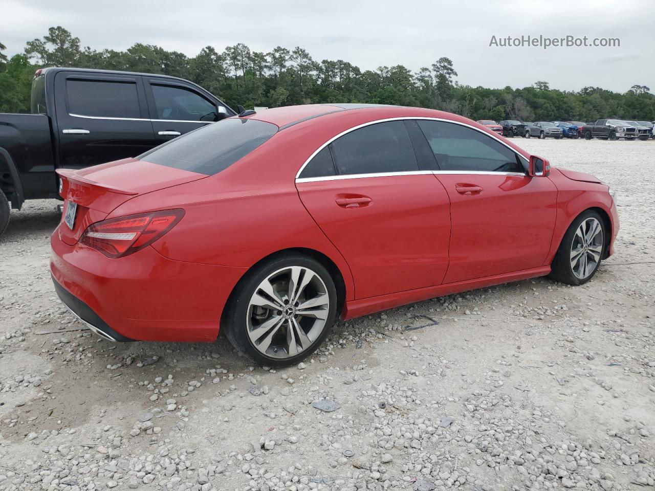 2019 Mercedes-benz Cla 250 Red vin: WDDSJ4EB4KN707072