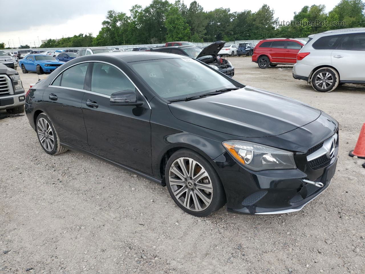 2019 Mercedes-benz Cla 250 Black vin: WDDSJ4EB7KN751017