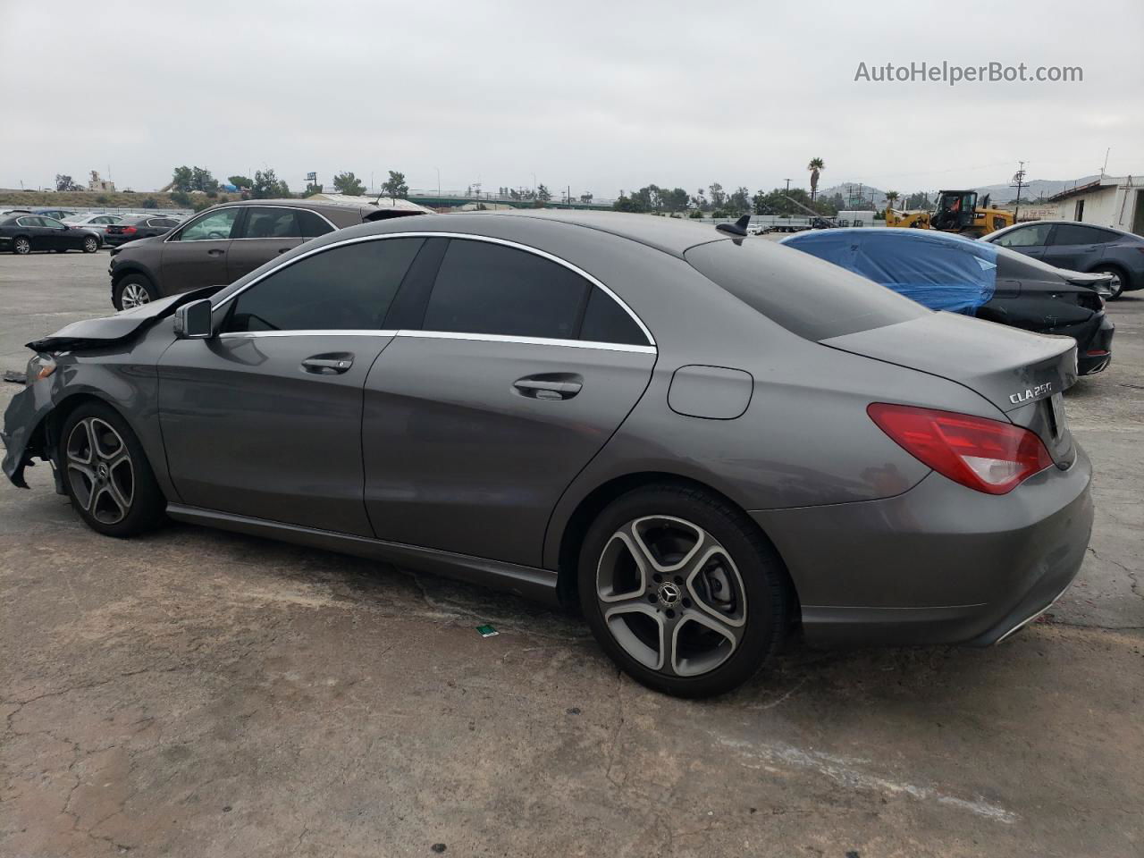 2019 Mercedes-benz Cla 250 Gray vin: WDDSJ4EB7KN772675