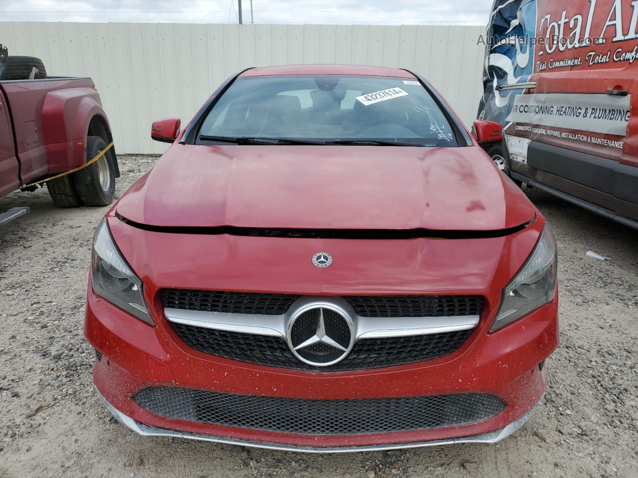 2019 Mercedes-benz Cla 250 Красный vin: WDDSJ4EB8KN714431