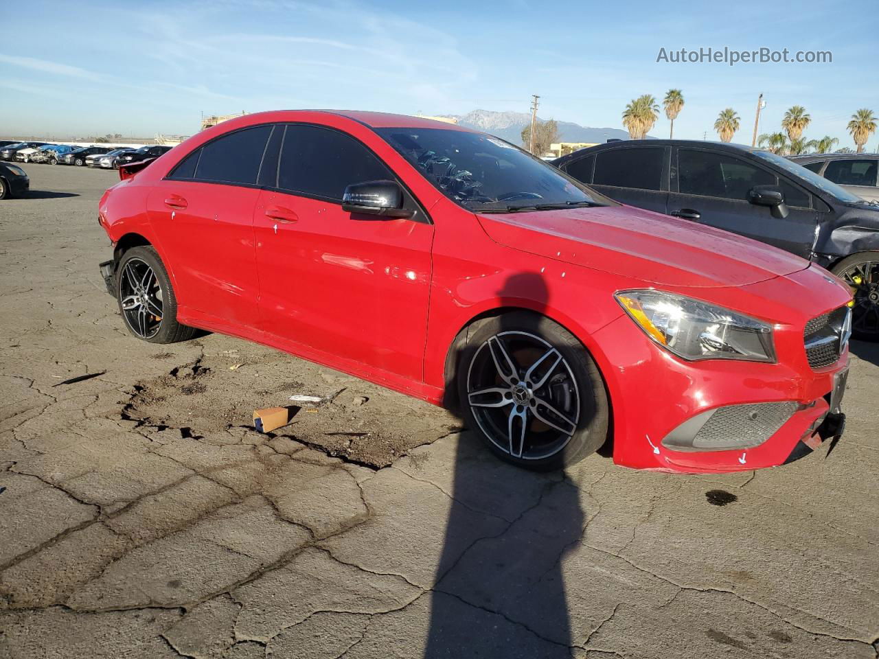 2019 Mercedes-benz Cla 250 Red vin: WDDSJ4EB8KN737286