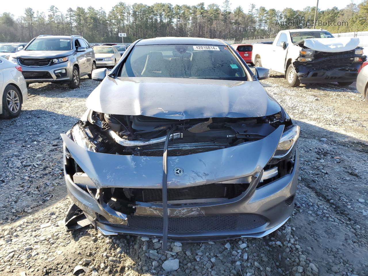 2019 Mercedes-benz Cla 250 Gray vin: WDDSJ4EB8KN749552