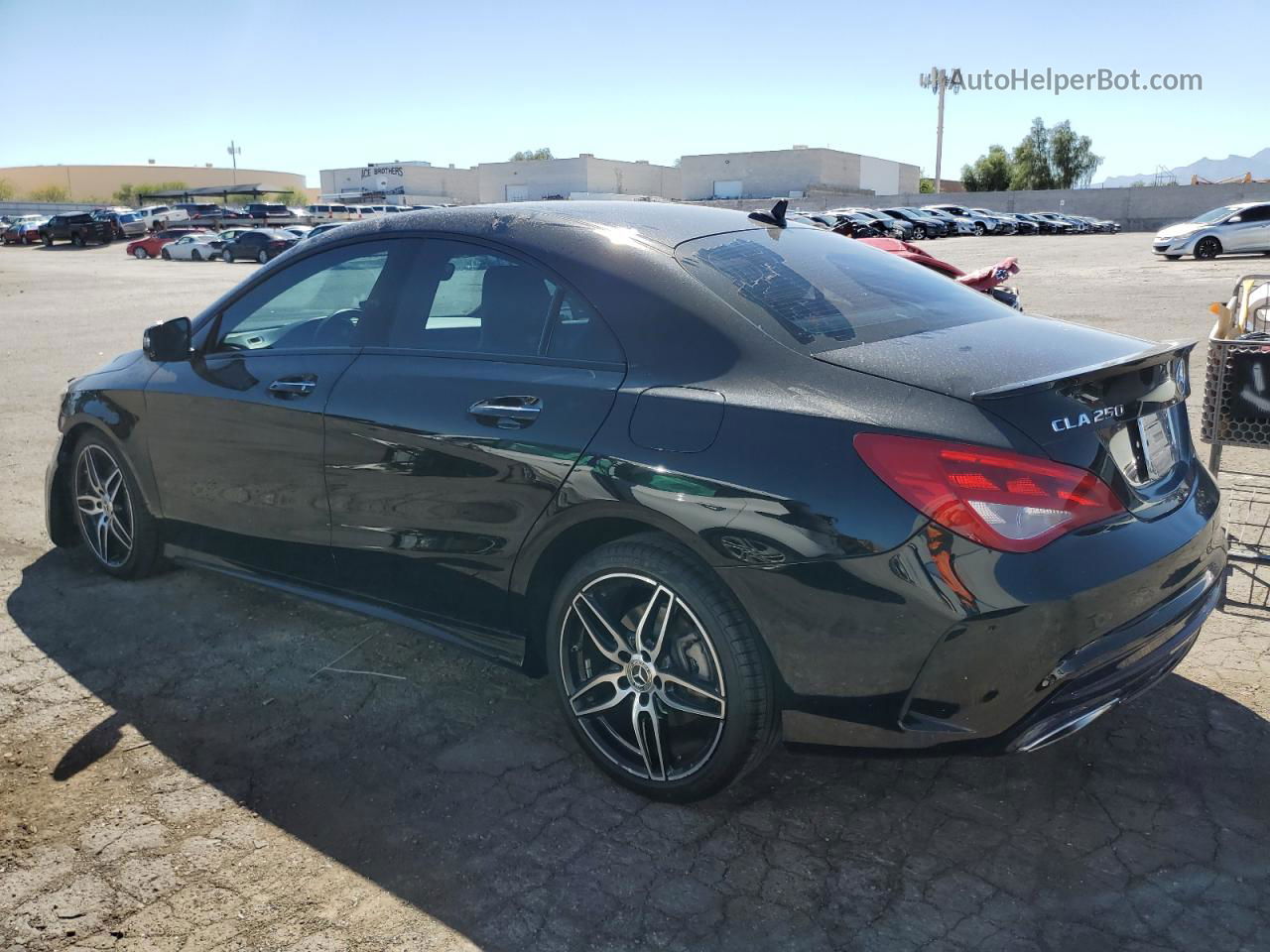 2019 Mercedes-benz Cla 250 Black vin: WDDSJ4EB8KN770613