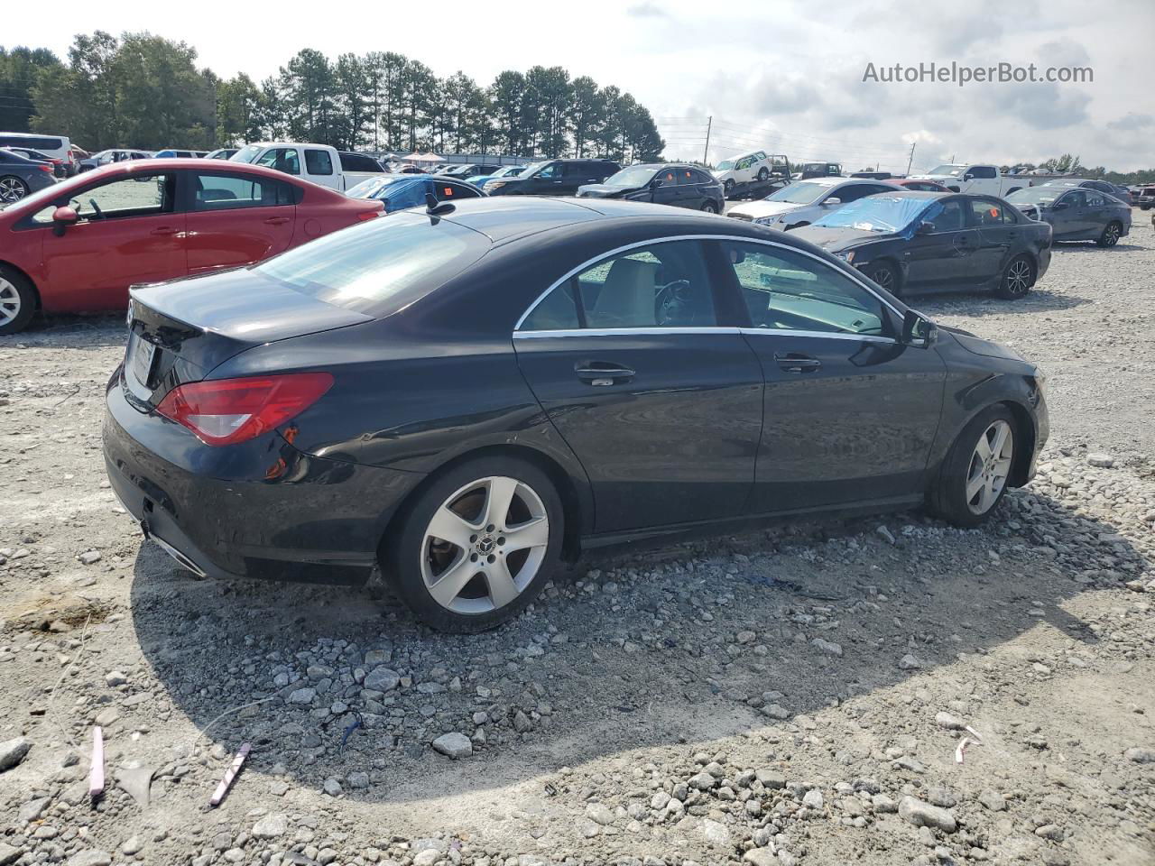 2019 Mercedes-benz Cla 250 Black vin: WDDSJ4EB9KN698871