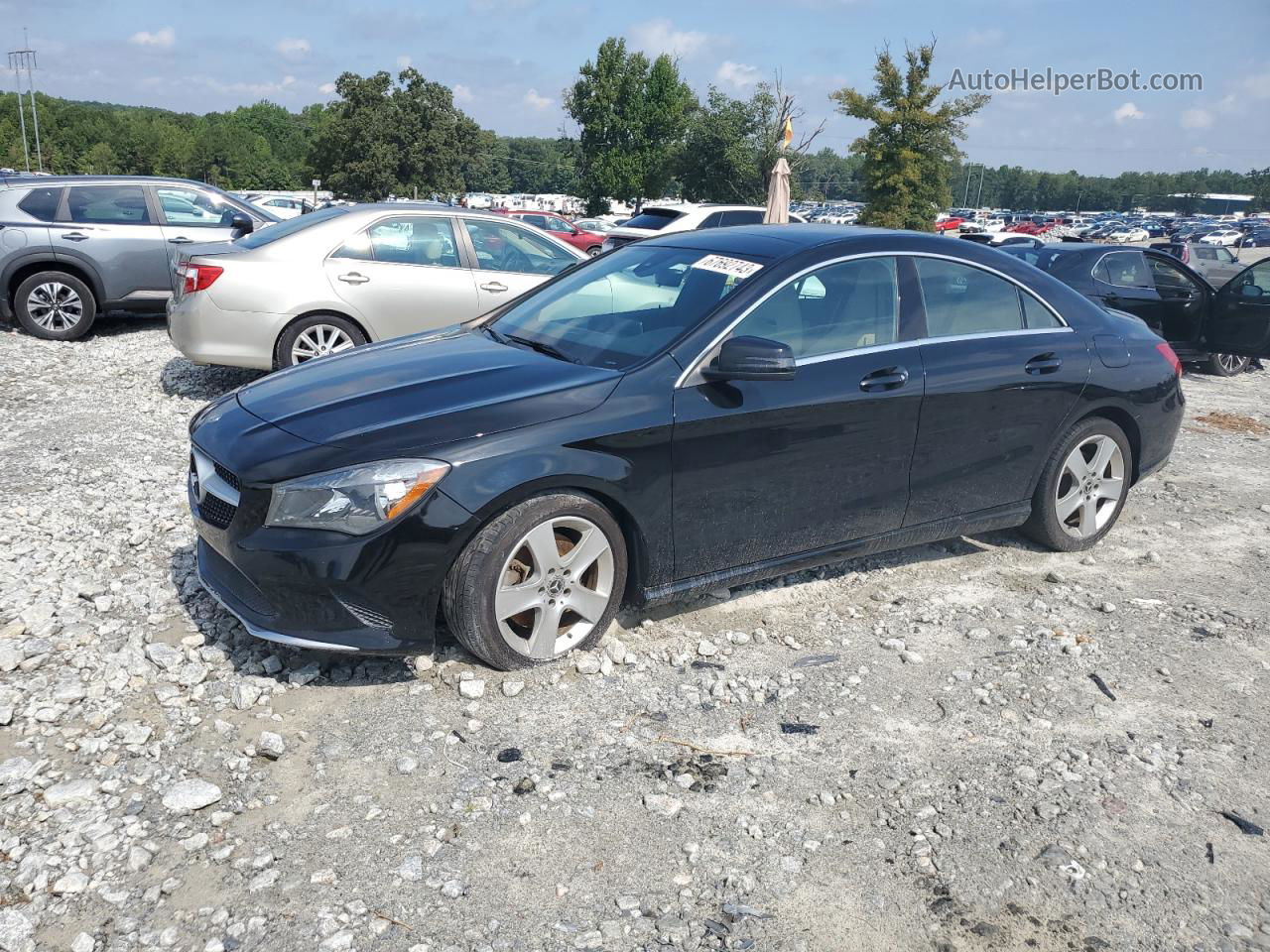 2019 Mercedes-benz Cla 250 Black vin: WDDSJ4EB9KN698871