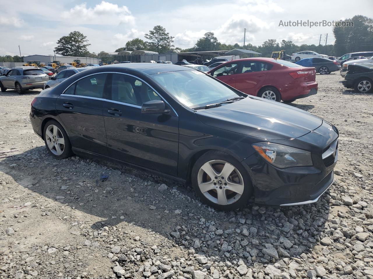 2019 Mercedes-benz Cla 250 Black vin: WDDSJ4EB9KN698871