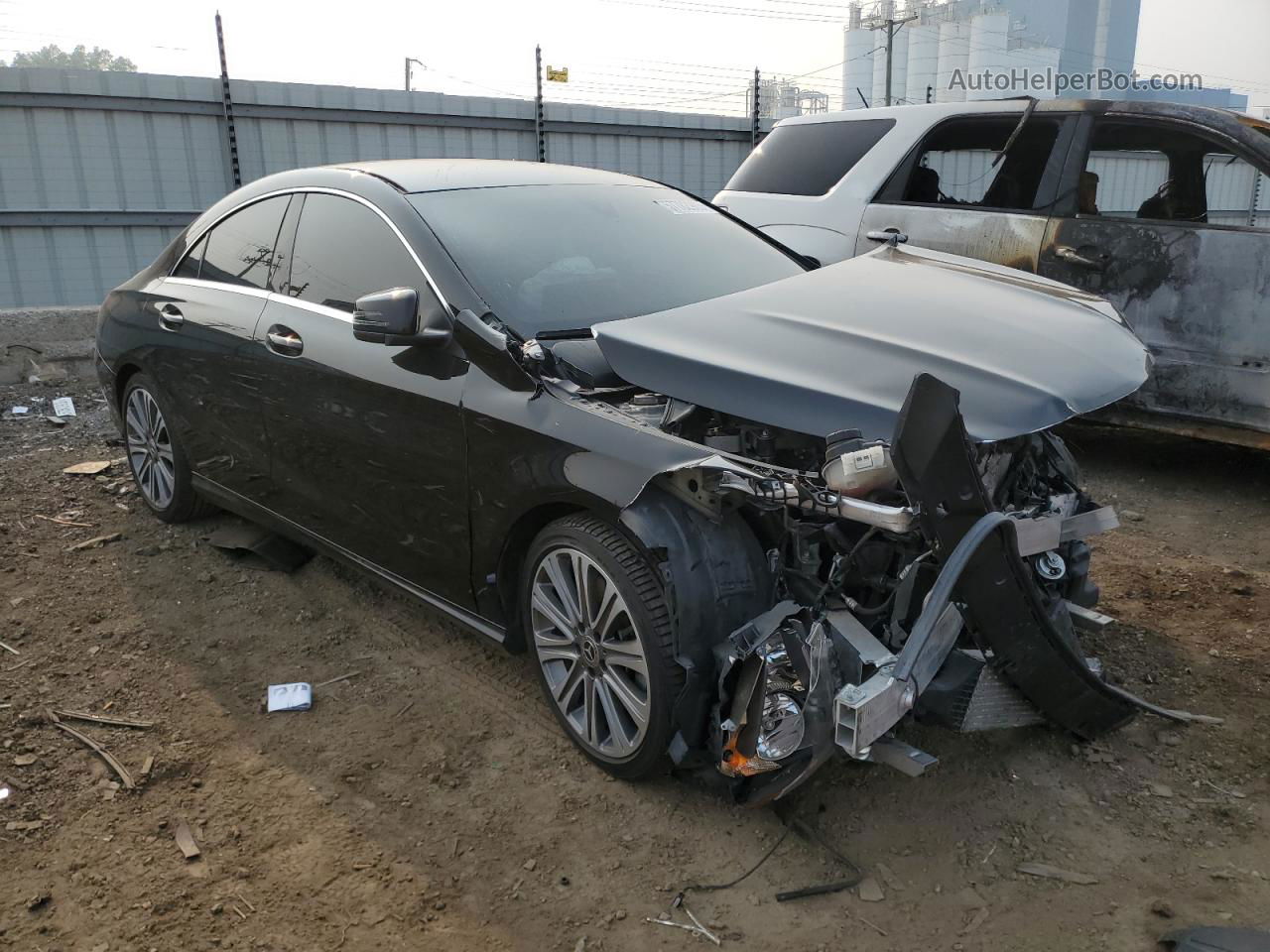 2019 Mercedes-benz Cla 250 Black vin: WDDSJ4EB9KN700750