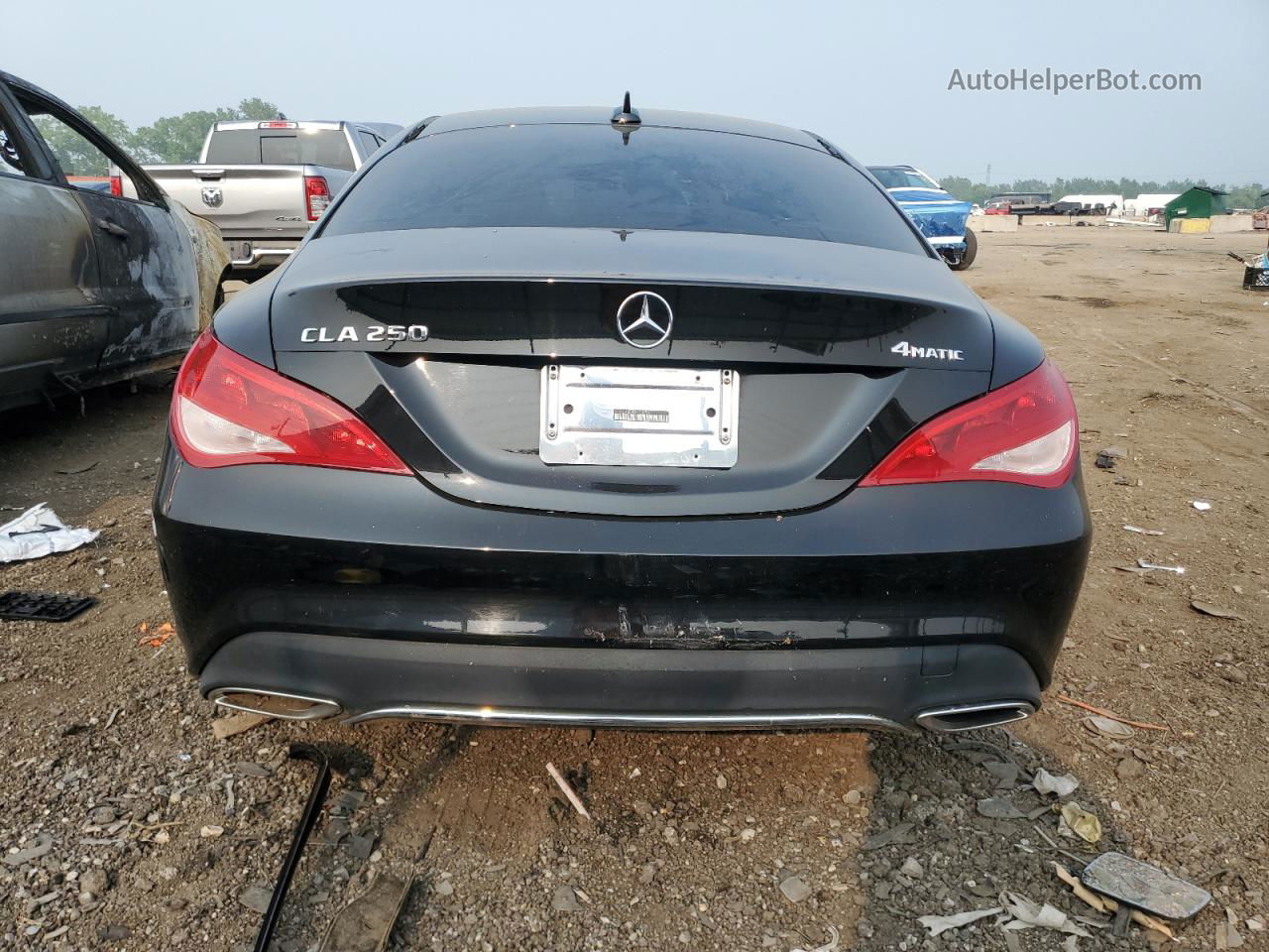 2019 Mercedes-benz Cla 250 Black vin: WDDSJ4EB9KN700750