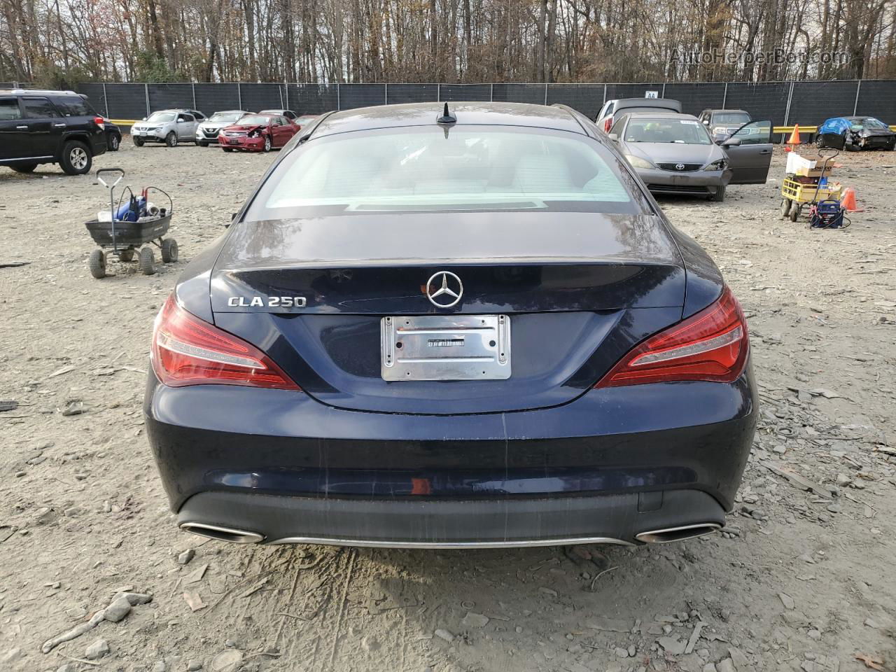 2019 Mercedes-benz Cla 250 Blue vin: WDDSJ4EB9KN740262