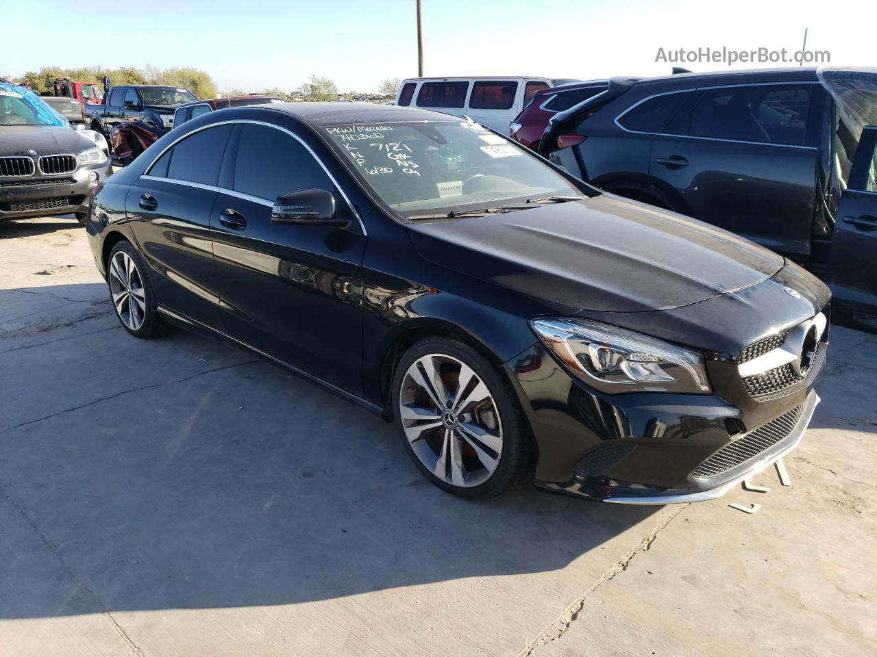 2019 Mercedes-benz Cla 250 Black vin: WDDSJ4EB9KN740360