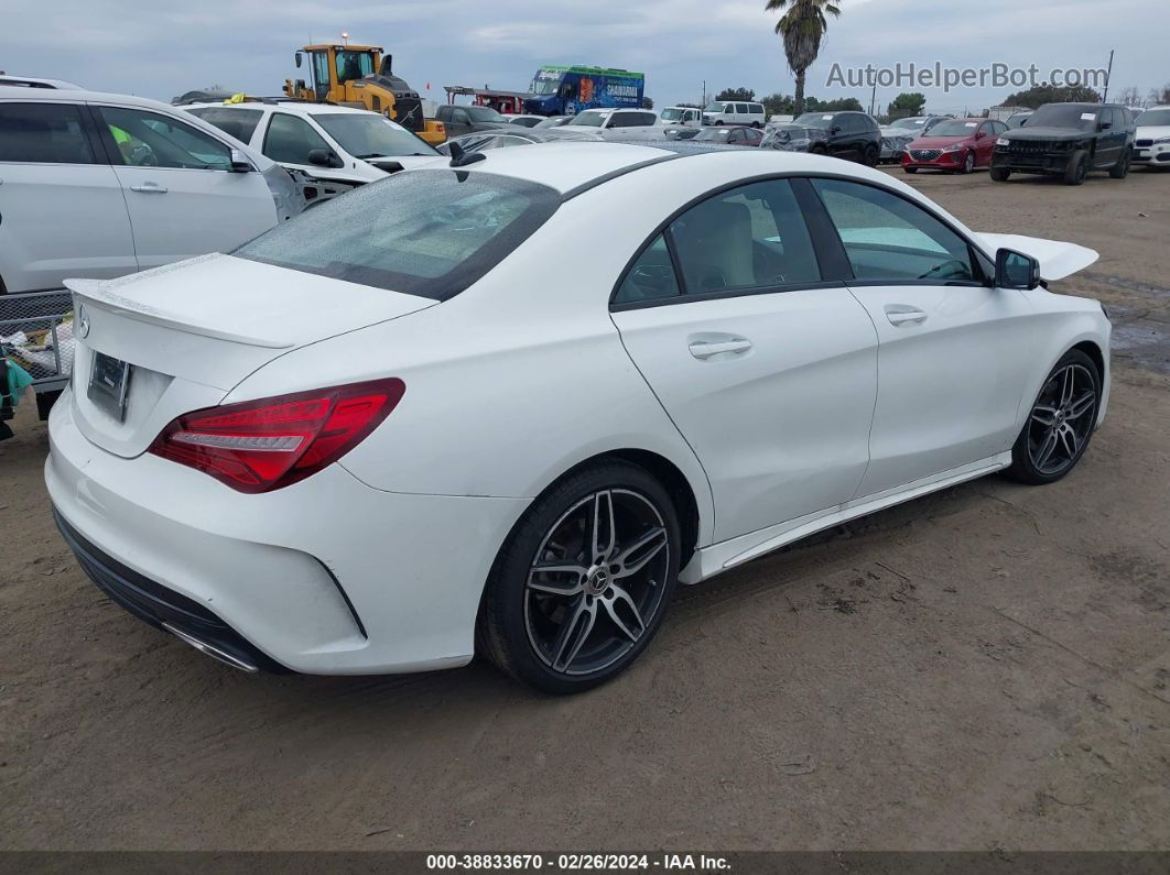 2019 Mercedes-benz Cla 250 White vin: WDDSJ4EBXKN722384