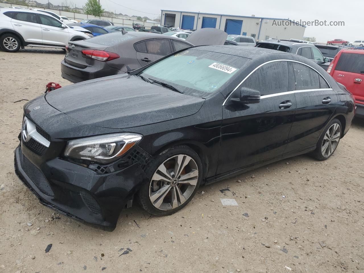 2019 Mercedes-benz Cla 250 Черный vin: WDDSJ4EBXKN740271