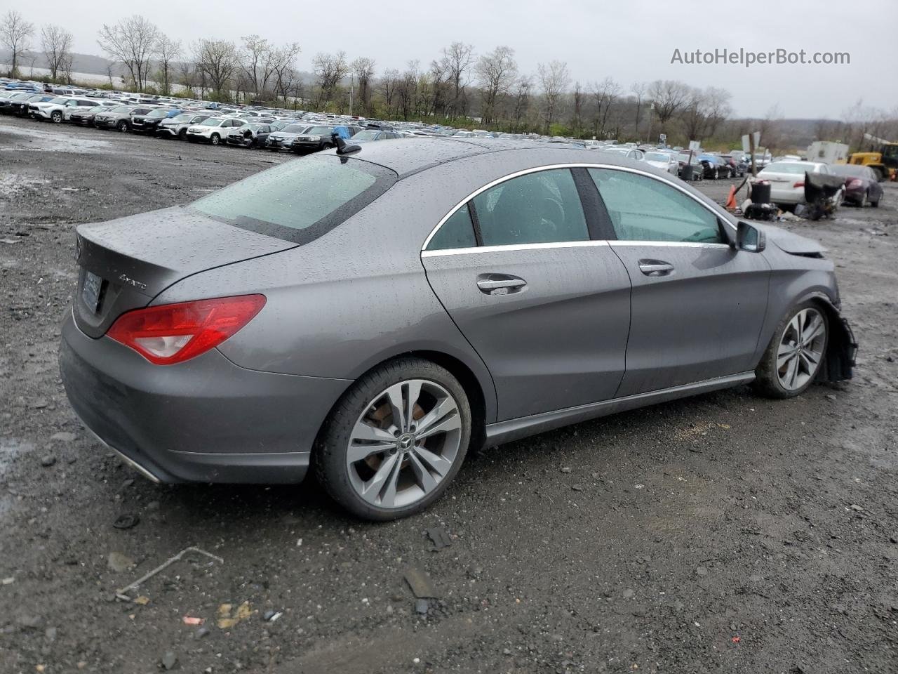 2019 Mercedes-benz Cla 250 4matic Серый vin: WDDSJ4GB0KN715831