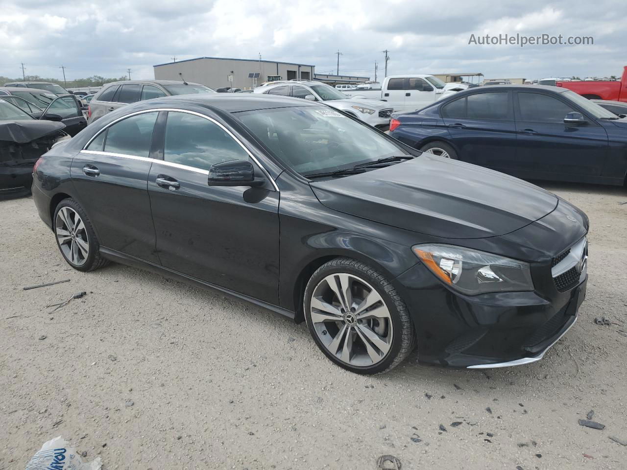 2019 Mercedes-benz Cla 250 4matic Черный vin: WDDSJ4GB0KN752975