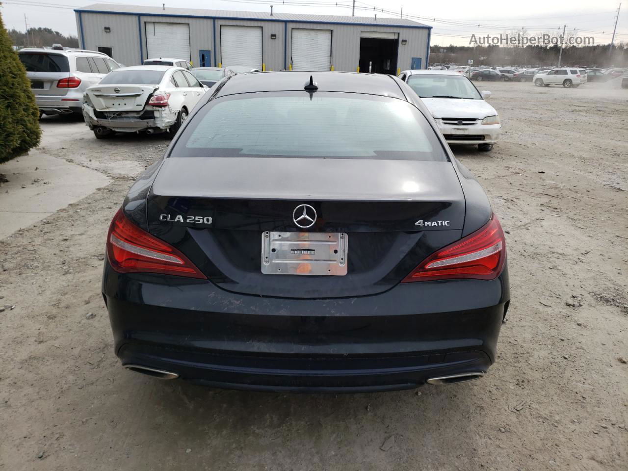 2019 Mercedes-benz Cla 250 4matic Черный vin: WDDSJ4GB0KN766410