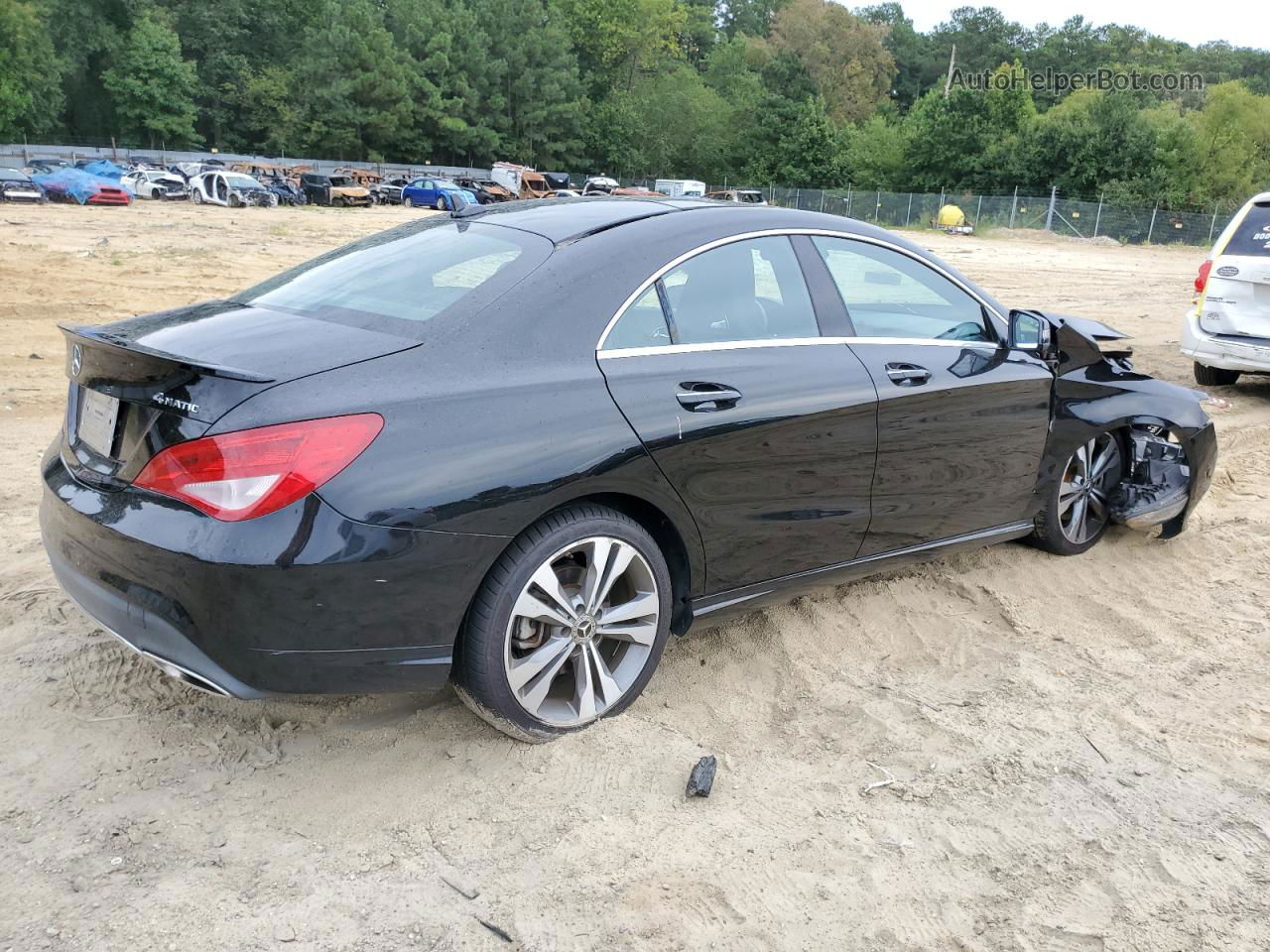 2019 Mercedes-benz Cla 250 4matic Black vin: WDDSJ4GB1KN723470