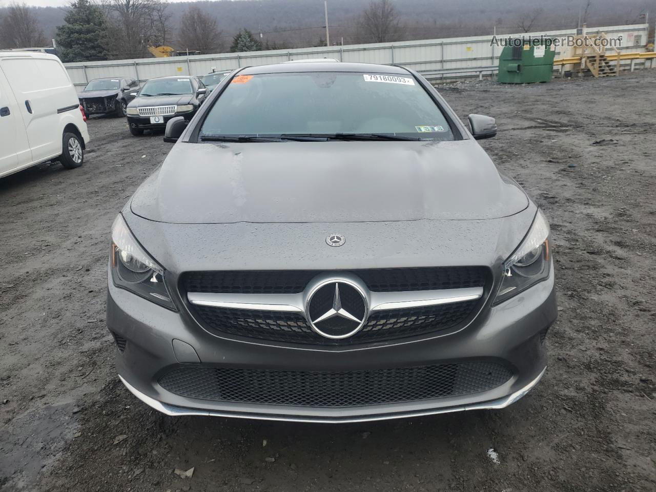 2019 Mercedes-benz Cla 250 4matic Серый vin: WDDSJ4GB1KN728393