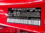 2019 Mercedes-benz Cla Cla 250 Red vin: WDDSJ4GB2KN767638
