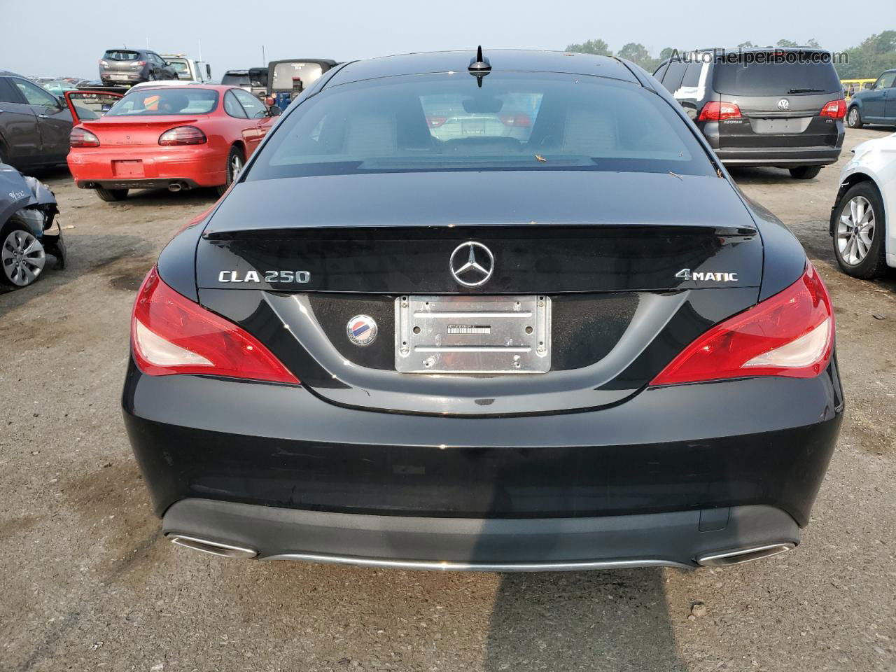 2019 Mercedes-benz Cla 250 4matic Black vin: WDDSJ4GB3KN699141