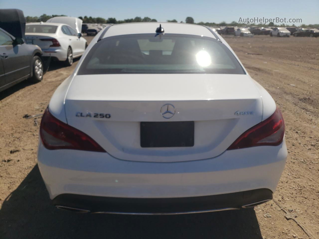 2019 Mercedes-benz Cla 250 4matic White vin: WDDSJ4GB5KN699710