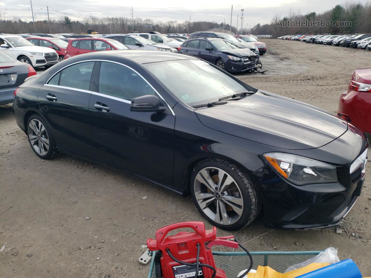 2019 Mercedes-benz Cla 250 4matic Black vin: WDDSJ4GB5KN723715