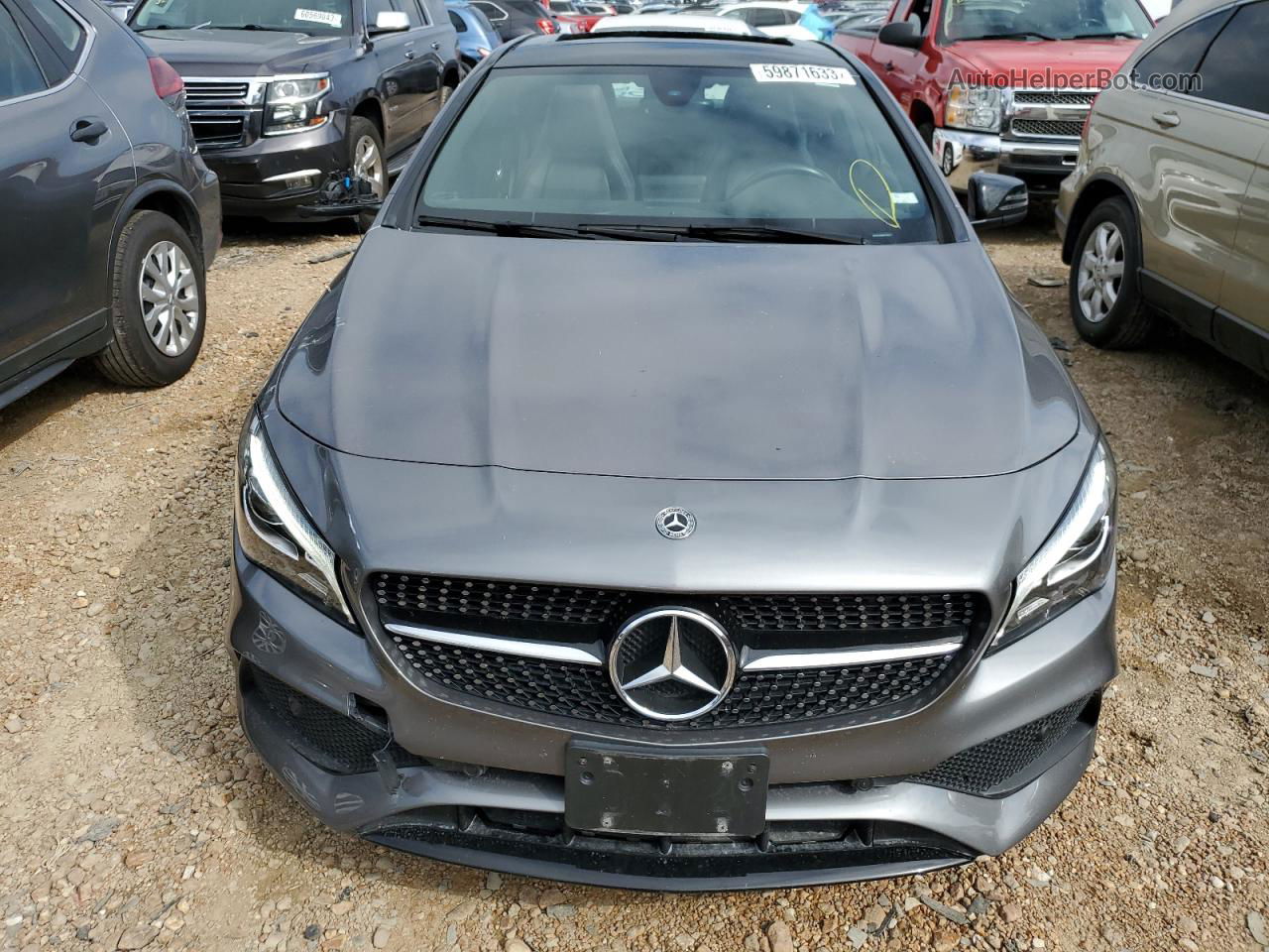 2019 Mercedes-benz Cla 250 4matic Серый vin: WDDSJ4GB6KN723514