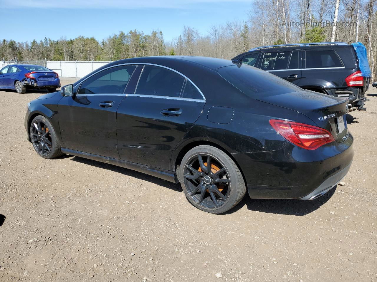 2019 Mercedes-benz Cla 250 4matic Black vin: WDDSJ4GB6KN742807