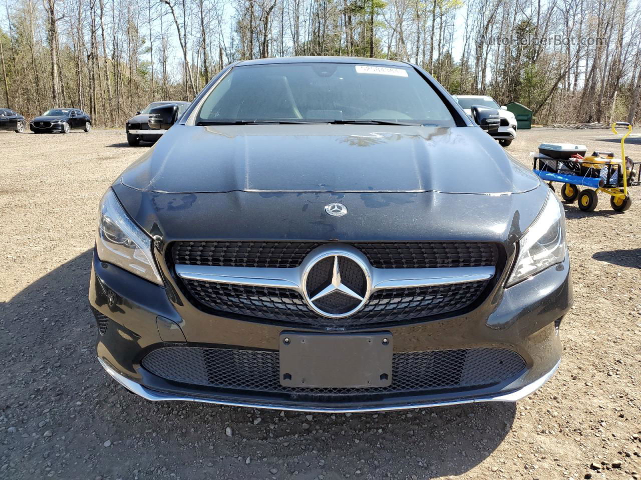 2019 Mercedes-benz Cla 250 4matic Black vin: WDDSJ4GB6KN742807