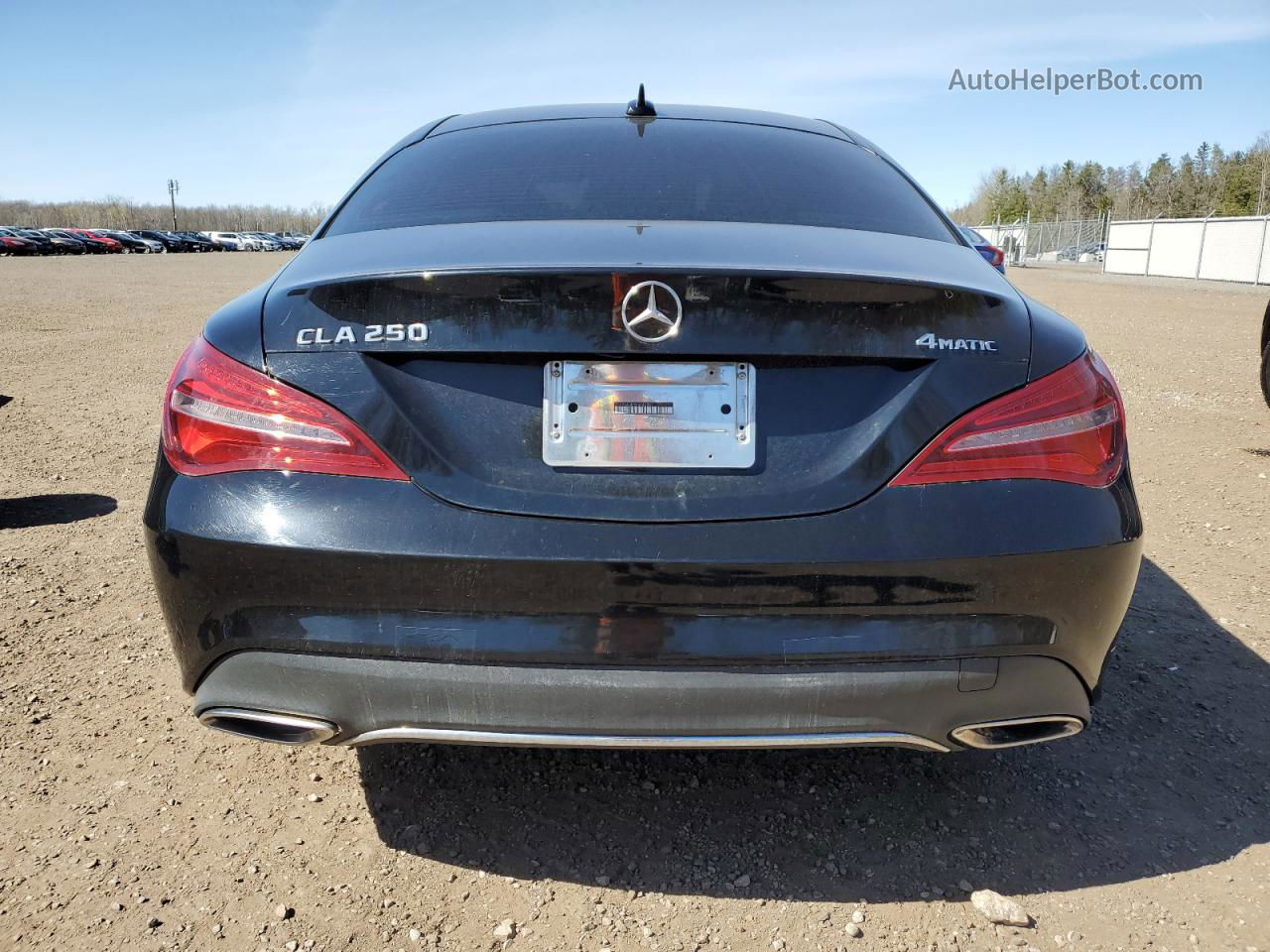 2019 Mercedes-benz Cla 250 4matic Black vin: WDDSJ4GB6KN742807