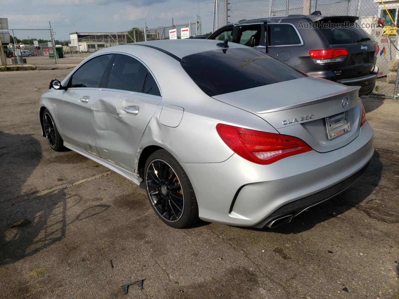 2015 Mercedes-benz Cla 250 4matic Silver vin: WDDSJ4GB7FN206874