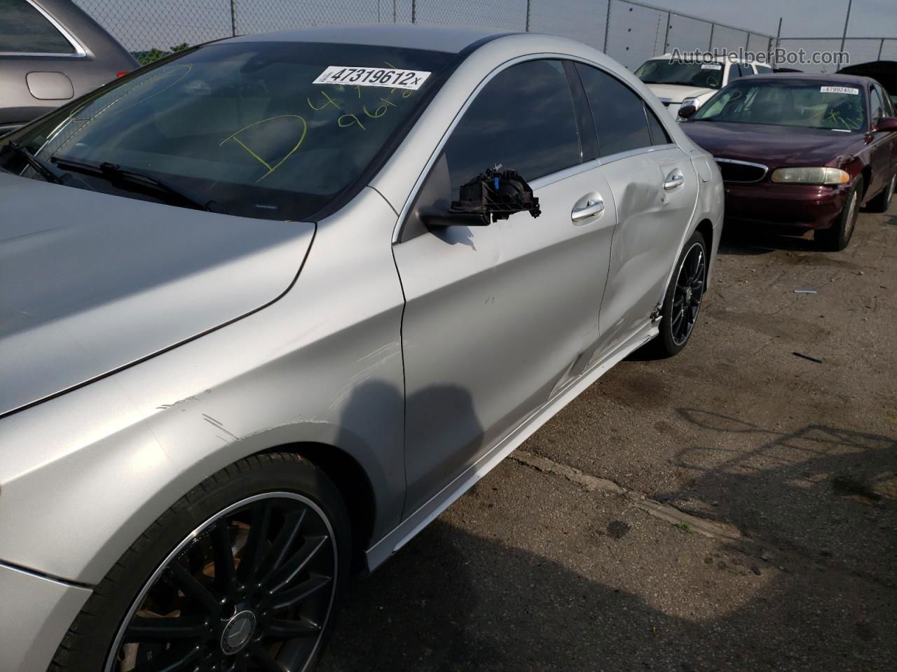 2015 Mercedes-benz Cla 250 4matic Серебряный vin: WDDSJ4GB7FN206874