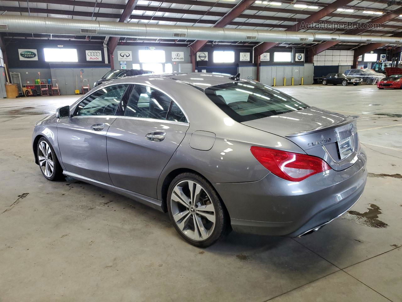 2019 Mercedes-benz Cla 250 4matic Silver vin: WDDSJ4GB7KN723277